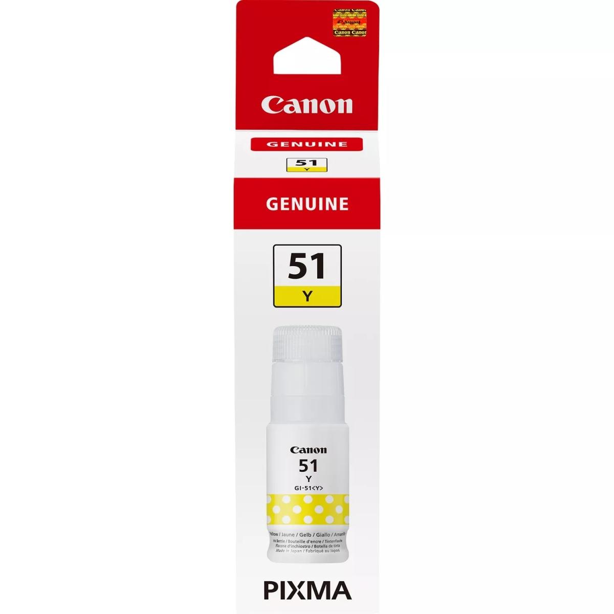 Canon GI51Y Inchiostro giallo originale PIXMA G2520 70 ml