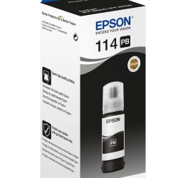 Epson 114 70 ml Flacone di inchiostro originale DYE Nero Foto ET 8550