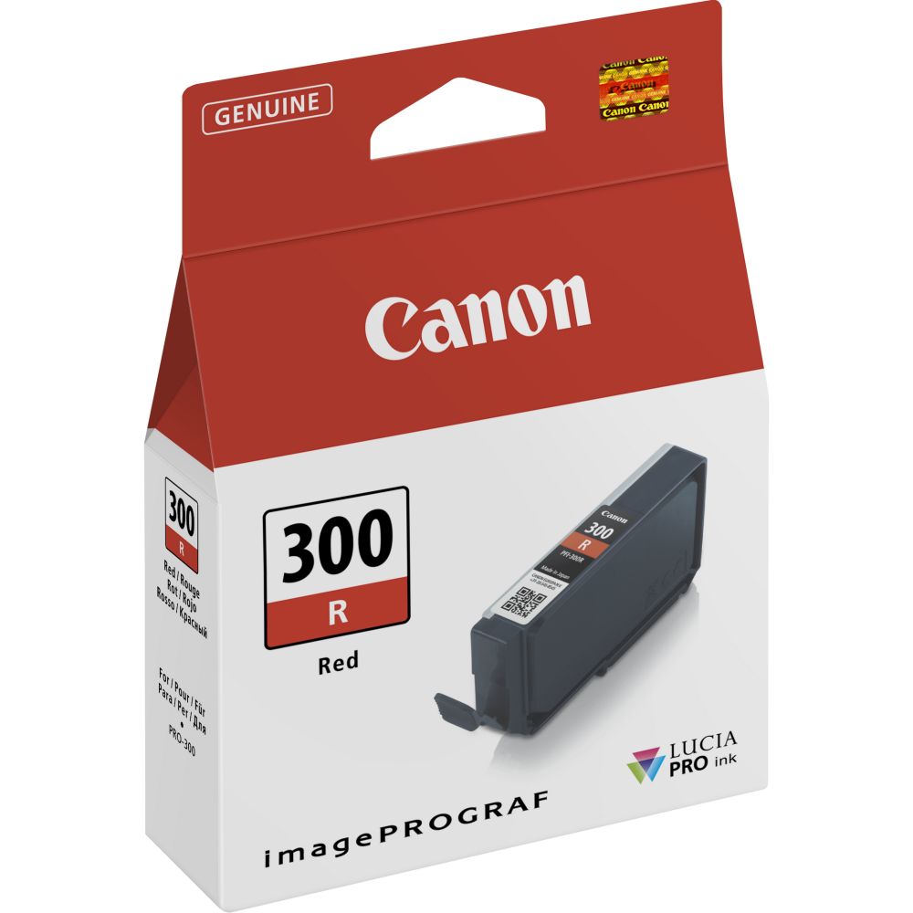 Cartuccia Canon PFI-300R (4199C001 ) rosso Originale
