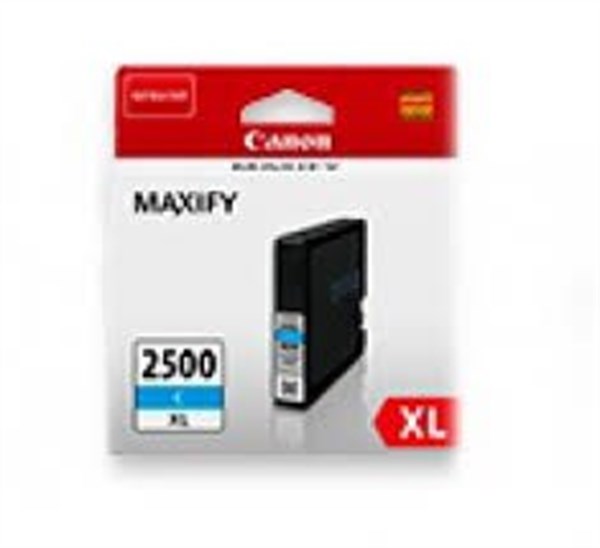 Cartuccia Canon PGI-2500XLC (9265B001) Ciano Originale