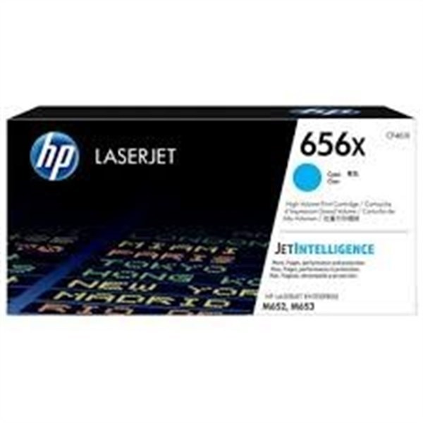 Toner HP 656X (CF461X) Ciano Originale