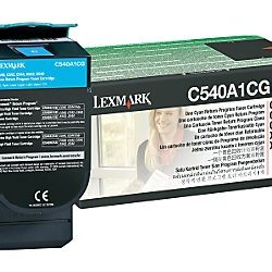 Toner Lexmark C540A1CG Ciano Originale