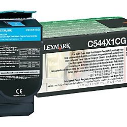 Toner Lexmark C544X1CG Ciano Originale
