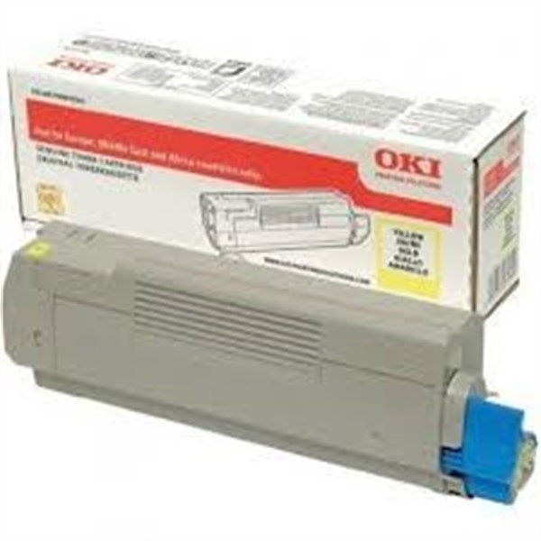 Toner Oki 612DN (46507505) Giallo Originale