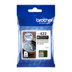 Cartuccia Brother LC422BK Nero Originale