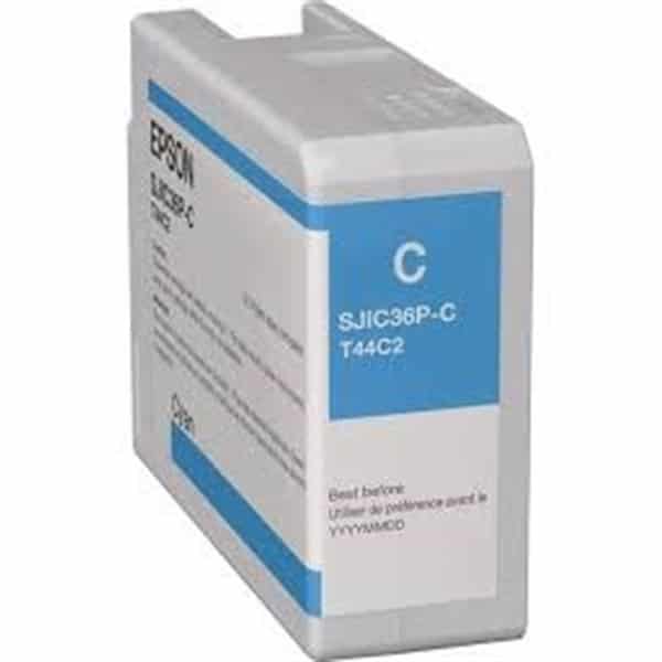 Cartuccia Epson SJIC36PC (C13T44C240) Ciano Originale