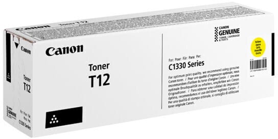 Toner Canon T12 5095C006 giallo Originale