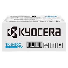 Toner Kyocera Mita TK-5490C 1T0C22CNL1 ciano Originale