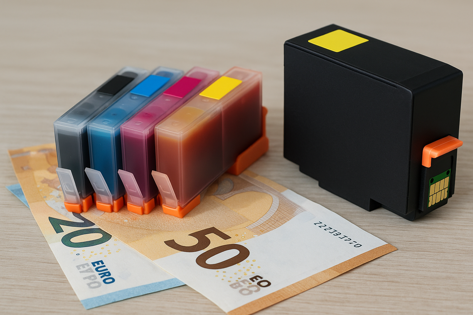 Quanto si risparmia mediamente usando cartucce compatibili rispetto alle originali?