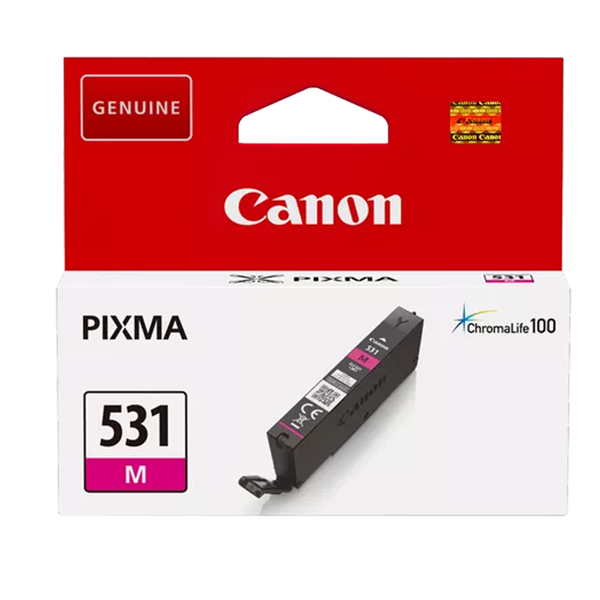 Cartuccia Canon CLI-531 M (6120C001 ) magenta Originale