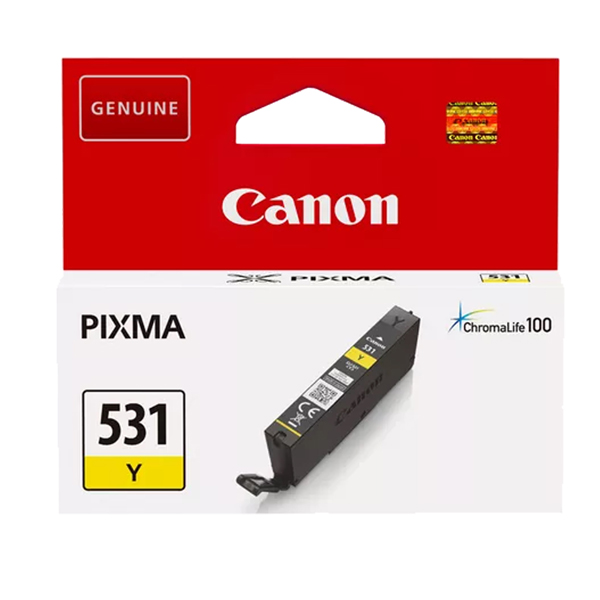 Cartuccia Canon CLI-531 Y (6121C001 ) giallo Originale