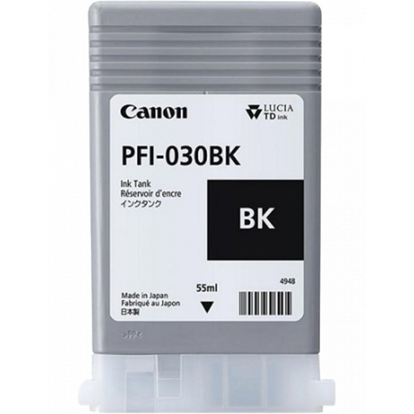 Cartuccia Canon PFI-030BK (3489C001AA) Nero Originale