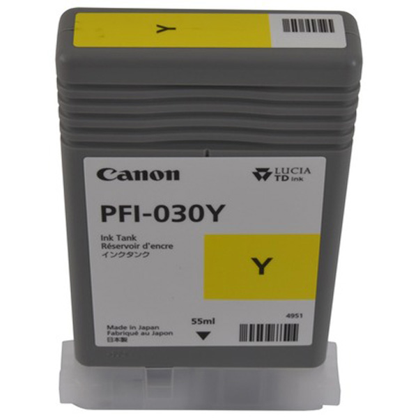 Cartuccia Canon PFI-030Y (3492C001AA) Giallo Originale