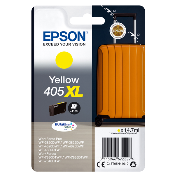Cartuccia Epson 405XL (C13T05H44010) Giallo Originale