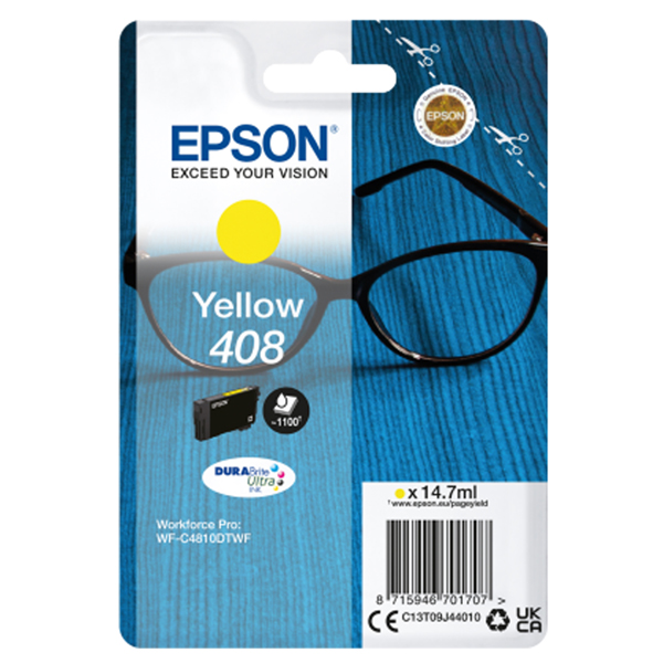 Cartuccia Epson 408 giallo originale