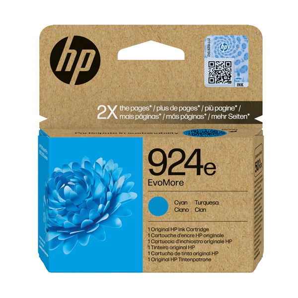 Cartuccia HP 924e (4K0U7NE ) ciano Originale