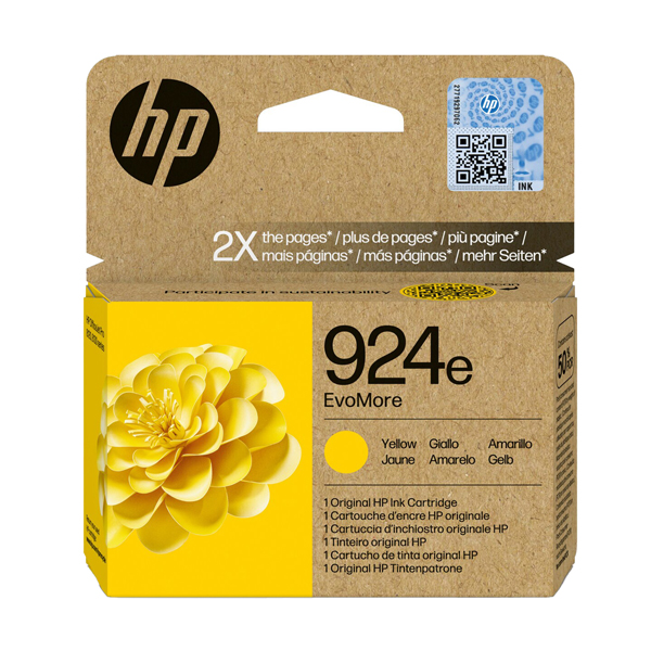 Cartuccia HP 924e (4K0U9NE ) giallo Originale