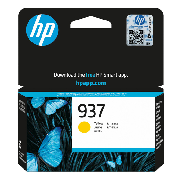 Cartuccia HP 937 (4S6W4NE ) giallo Originale , 800 pagine