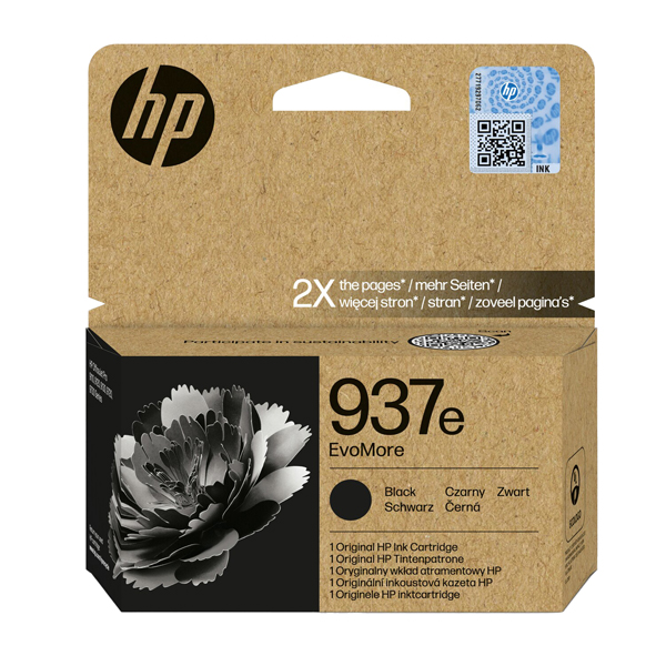 Cartuccia HP 937e (4S6W9NE ) nero Originale , 2.500 pagine