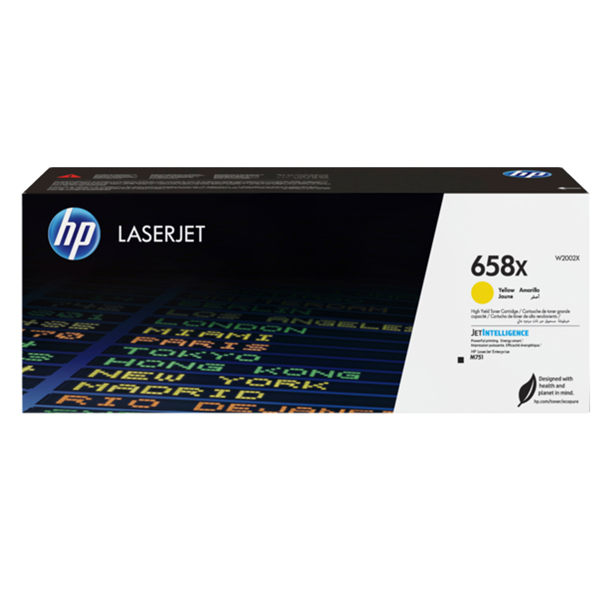 Toner HP 658X (W2002X) Giallo Originale