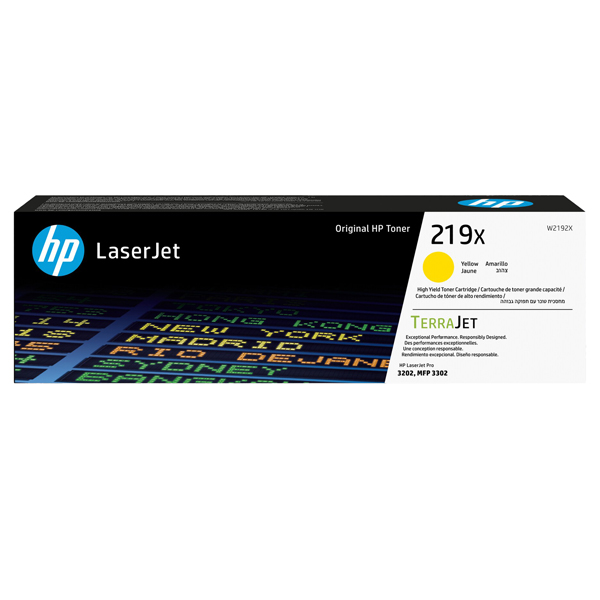 Toner HP 219X W2192X giallo Originale