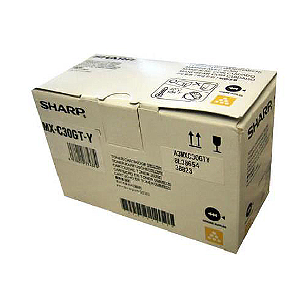 Toner Sharp MX-C250F (MX-C30GTY) Giallo Originale